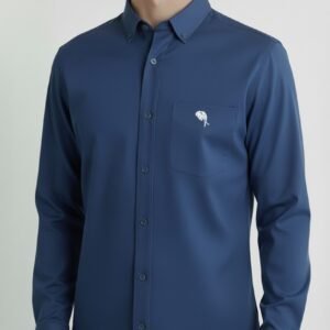LS 003 ||Airforce blue || Full Sleeve Shirt