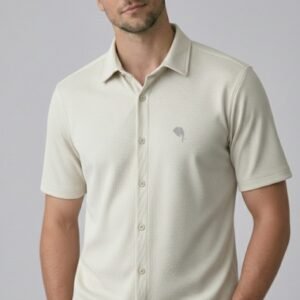 TS 001 ||White|| Half Sleeve Shirt