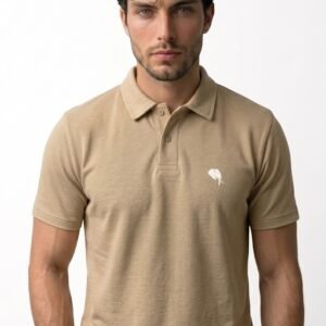 SS008-C||BISCUIT||100% Cotton T-Shirt