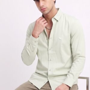 LS 005 ||SOLID CARMEL|| Full Sleeve Shirt
