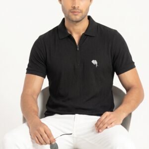 PR49||BLACK|| 100% Cotton T-Shirt